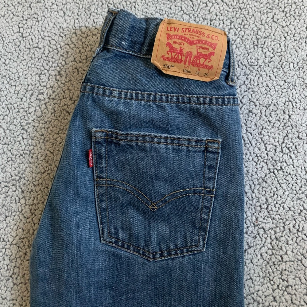 levi’s straight leg jeans bundle 505, 550